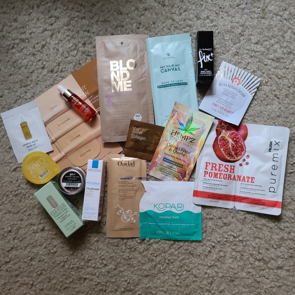 Random hair/skin/body care samples 10 for $15 - Picture 4 of 6